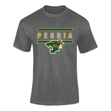 Peoria Panthers Mascot #4 Men's SS T-Shirt