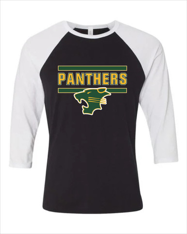 Peoria Panthers Mascot #5 Men's Baseball T-Shirt