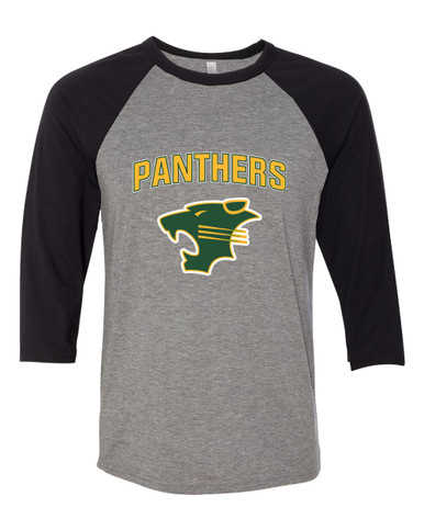 Peoria Panthers Mascot #6 Women's Baseball T-Shirt
