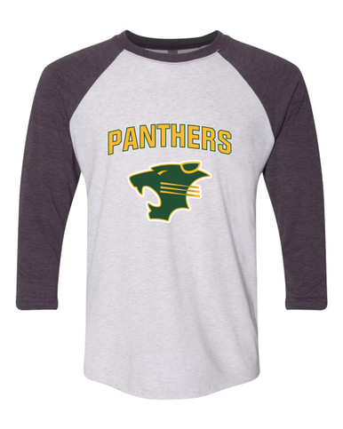 Peoria Panthers Mascot #6 Men's Baseball T-Shirt