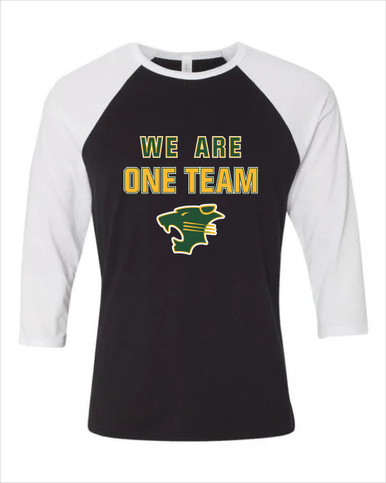 Peoria Panthers We Are One Team Men's Baseball T-Shirt