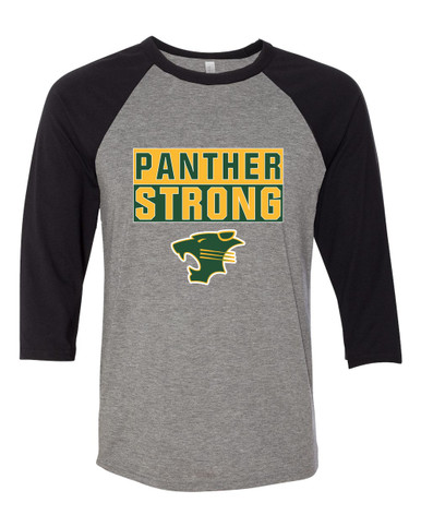 Peoria Panthers Strong #1 Men's Baseball T-Shirt