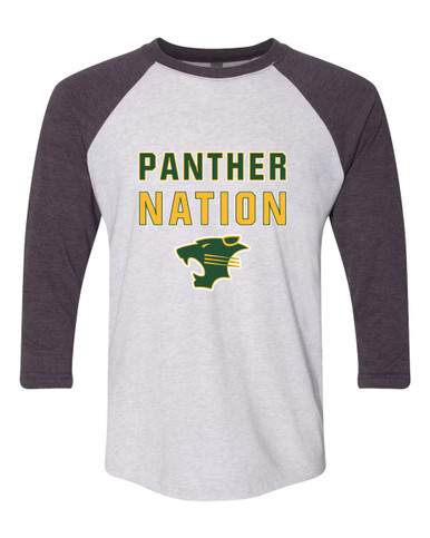 Peoria Panthers Nation #2 Men's Baseball T-Shirt