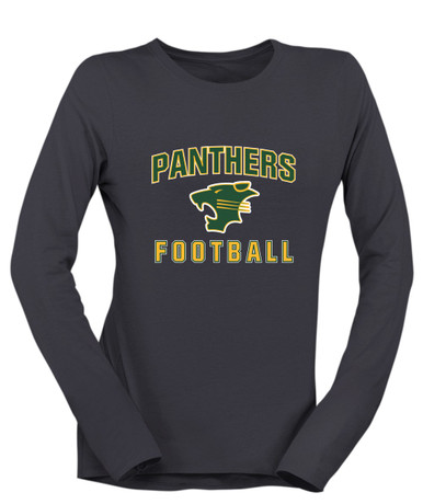 Peoria Panthers Football #1 Women's LS T-Shirt