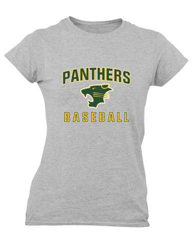 Peoria Panthers Baseball #1 Women's SS T-Shirt