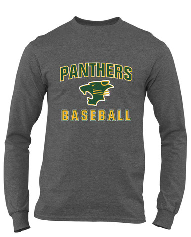 Peoria Panthers Baseball #1 Men's LS T-Shirt