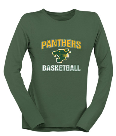 Peoria Panthers Basketball #1 Women's LS T-Shirt