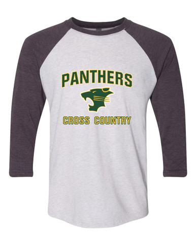 Peoria Panthers Cross Country Women's Baseball T-Shirt