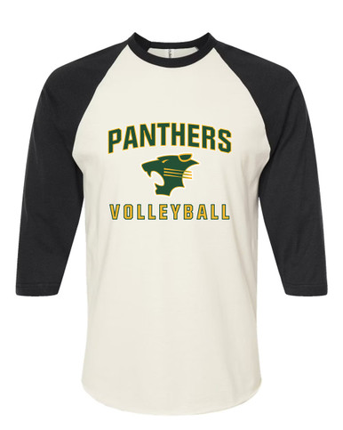 Peoria Panthers Volleyball Women's Baseball T-Shirt