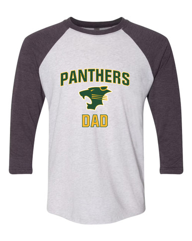 Peoria Panthers Dad Men's Baseball T-Shirt