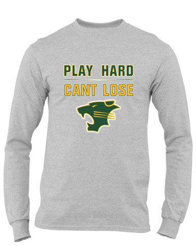Peoria Panthers Play Hard, Can't Lose Men's LS T-Shirt