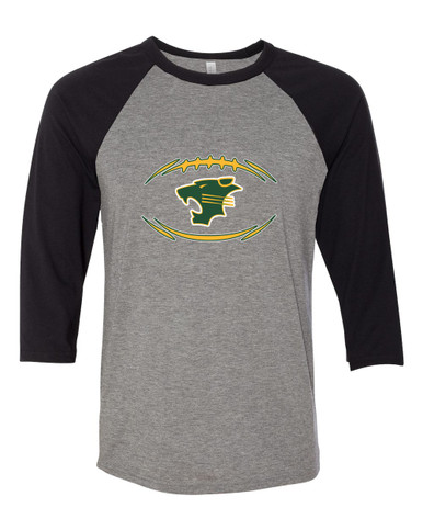 Peoria Panthers Football #3 Men's Baseball T-Shirt