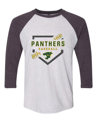 Peoria Panthers Baseball #2 Women's Baseball T-Shirt