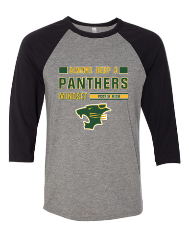 Peoria Panthers Mindset Men's Baseball T-Shirt
