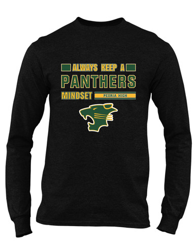Peoria Panthers Mindset Men's LS T-Shirt