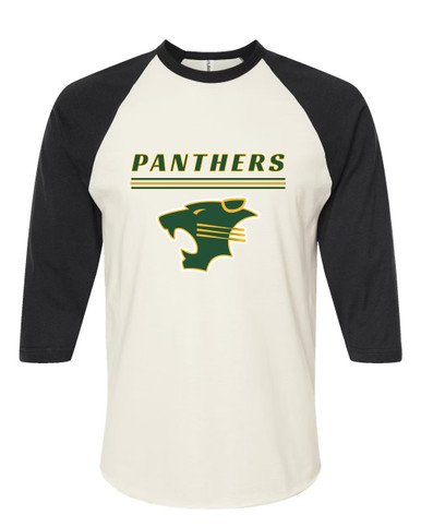 Peoria Panthers Mascot #8 Women's Baseball T-Shirt