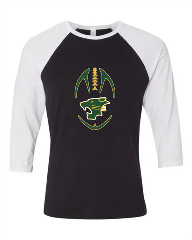 Peoria Panthers Football #4 Men's Baseball T-Shirt