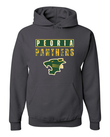 Peoria Panthers Mascot #9 Men's Premium Hoodie