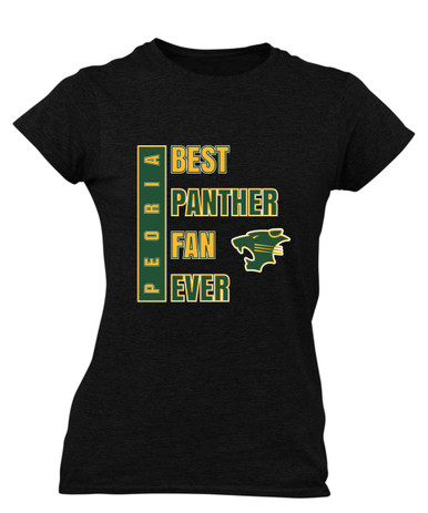 Peoria Panthers Best Panther Fan Women's SS T-Shirt