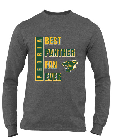 Peoria Panthers Best Panther Fan Men's LS T-Shirt