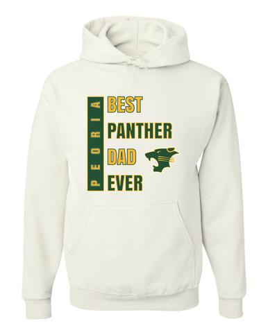 Peoria Panthers Best Panther Dad Men's Premium Hoodie