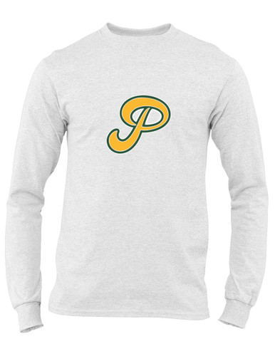 Peoria Panthers P Script Mascot #1 Men's LS T-Shirt