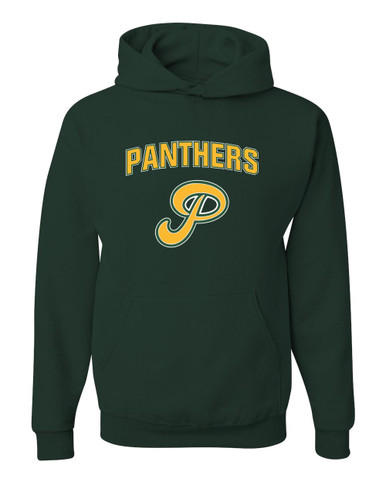 Peoria Panthers P Script Mascot #6 Men's Premium Hoodie