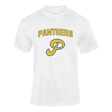 Peoria Panthers P Script Mascot #6 Men's SS T-Shirt