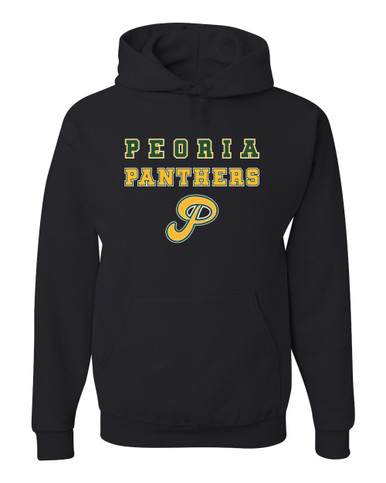 Peoria Panthers P Script Spirit Men's Premium Hoodie