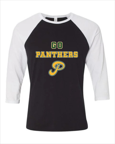 Peoria Panthers P Script Go Team Women's Baseball T-Shirt