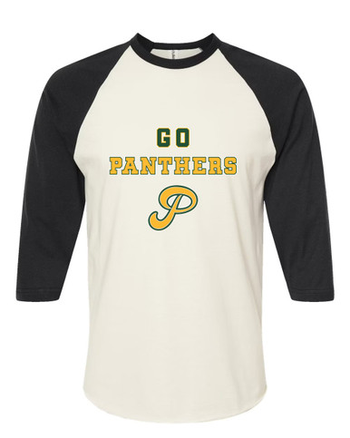 Peoria Panthers P Script Go Team Men's Baseball T-Shirt