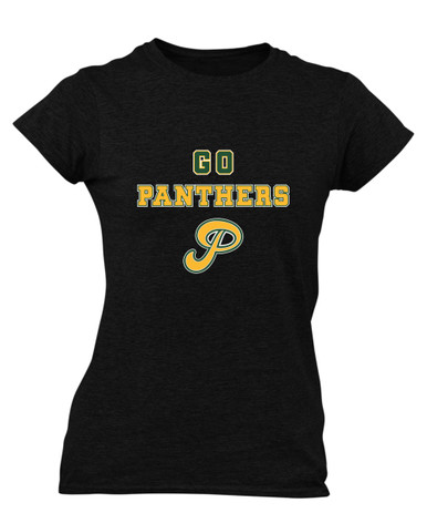 Peoria Panthers P Script Go Team Women's SS T-Shirt