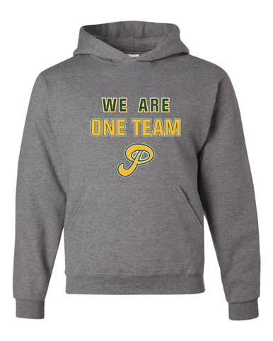 Peoria Panthers P Script We Are One Team Men's Premium Hoodie