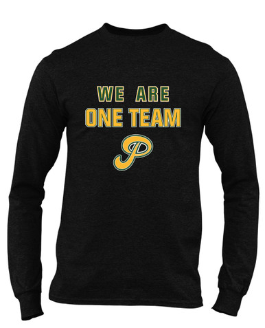 Peoria Panthers P Script We Are One Team Men's LS T-Shirt