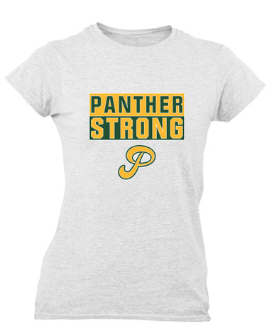 Peoria Panthers P Script Strong #1 Women's SS T-Shirt