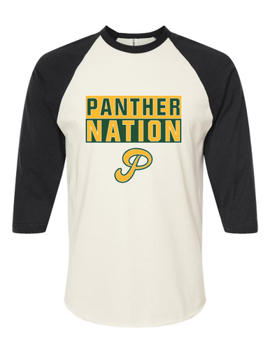 Peoria Panthers P Script Nation #1 Men's Baseball T-Shirt