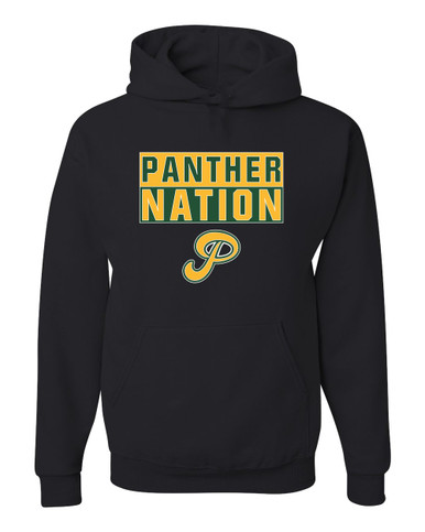 Peoria Panthers P Script Nation #1 Men's Premium Hoodie