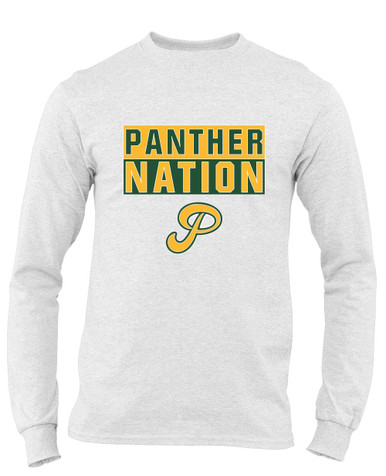 Peoria Panthers P Script Nation #1 Men's LS T-Shirt