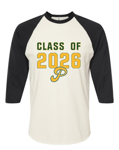 Peoria Panthers P Script Class of 2026 Women's Baseball T-Shirt