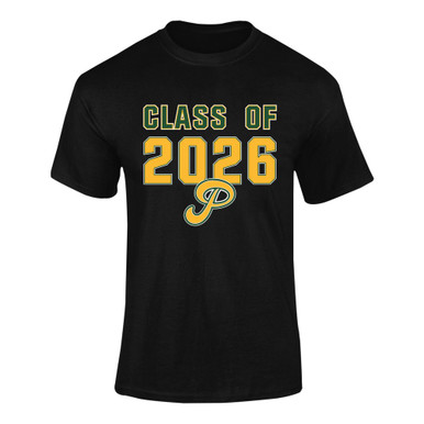 Peoria Panthers P Script Class of 2026 Men's SS T-Shirt