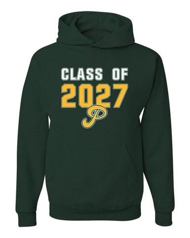 Peoria Panthers P Script Class of 2027 Men's Premium Hoodie