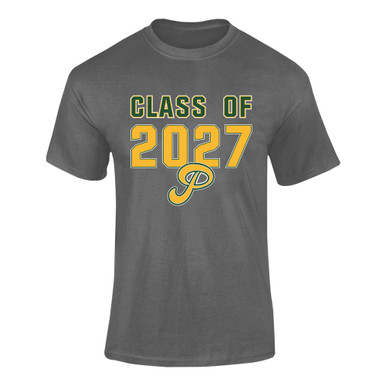 Peoria Panthers P Script Class of 2027 Men's SS T-Shirt