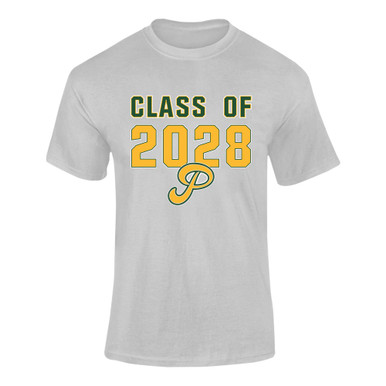 Peoria Panthers P Script Class of 2028 Men's SS T-Shirt