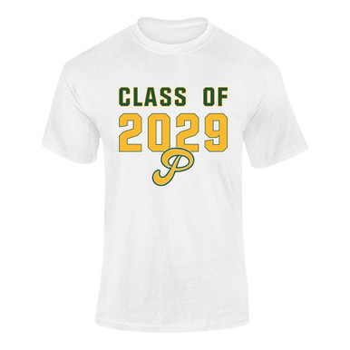 Peoria Panthers P Script Class of 2029 Men's SS T-Shirt