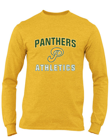 Peoria Panthers P Script Athletics Men's LS T-Shirt