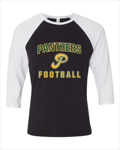 Peoria Panthers P Script Football #1 Men's Baseball T-Shirt