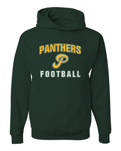 Peoria Panthers P Script Football #1 Men's Premium Hoodie