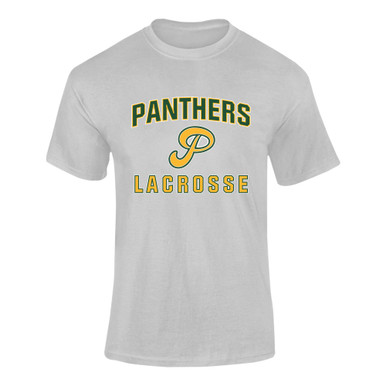 Peoria Panthers P Script Lacrosse Men's SS T-Shirt