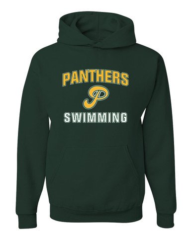 Peoria Panthers P Script Swimming Men's Premium Hoodie