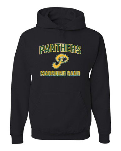 Peoria Panthers P Script Marching Band Men's Premium Hoodie